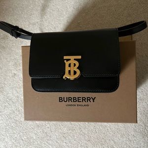 AUTHENTIC BURBERRY Leather Mini Bag